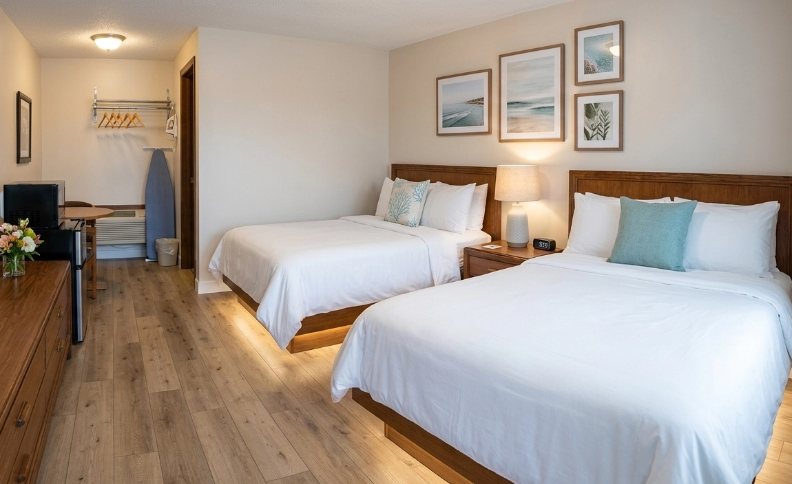 Double Room at Moonlite Motel Niagara Falls